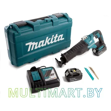 Сабельная пила Makita DJR187RTE (с 2-мя АКБ, кейс)